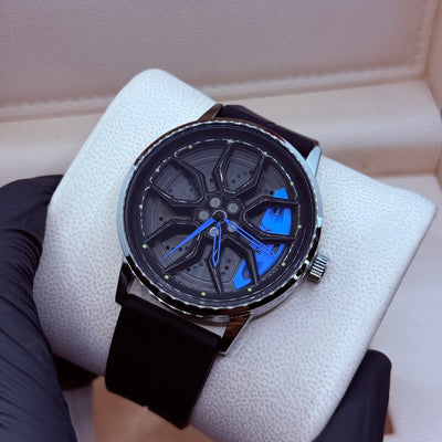 Ferrari Wheel Watch – Blue Silicone Sport Edition